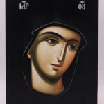 Παναγία Μήτηρ Θεού σε ξύλο MDF