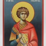 Άγιος Γεώργιος σε ξύλο MDF