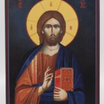 Ιησούς Χριστός σε Ξύλο Σημύδας